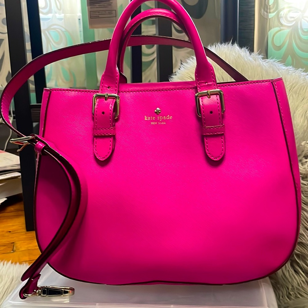 Kate Spade Hot Pink Hobo